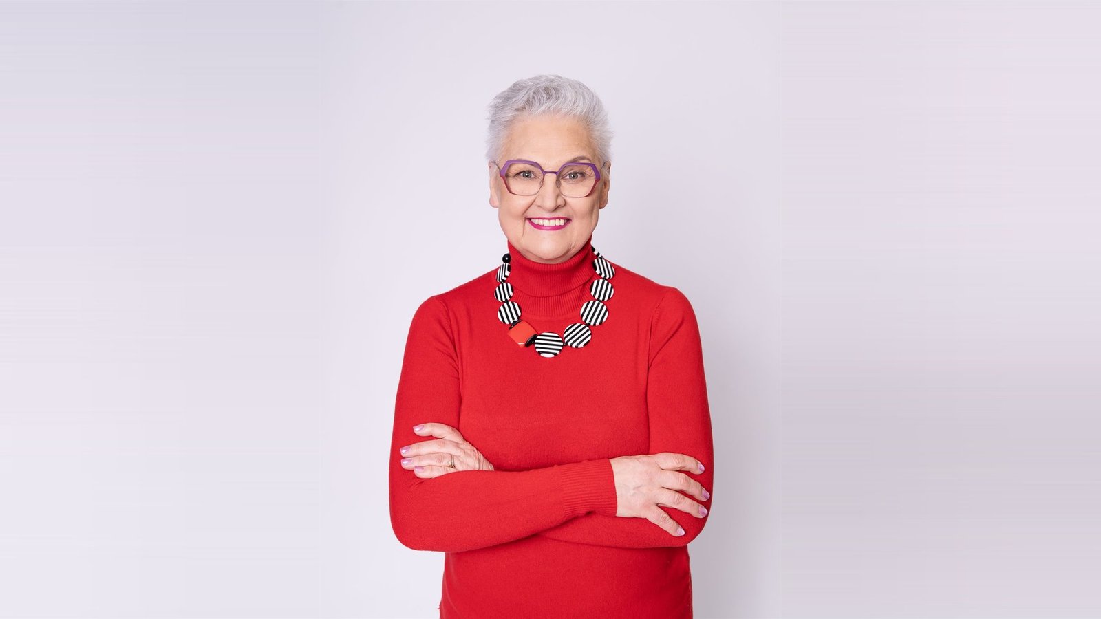 Beata Borucka — portret w czerwieni