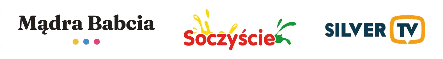 Partnerzy wydania: Mądra Babcia, Soczyście, Silver TV