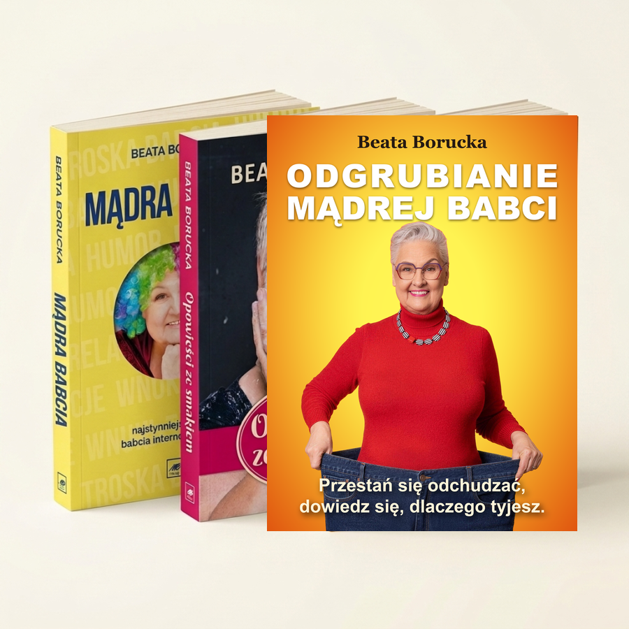 Zestaw 3 książek Mądrej Babci